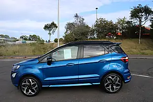 Used 2018 Ford Ecosport ST-Line Blue - Interior and Exterior details 2