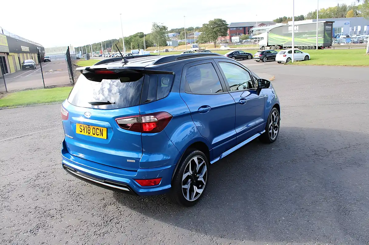 Used 2018 Ford Ecosport ST-Line Blue - Interior and Exterior details 6