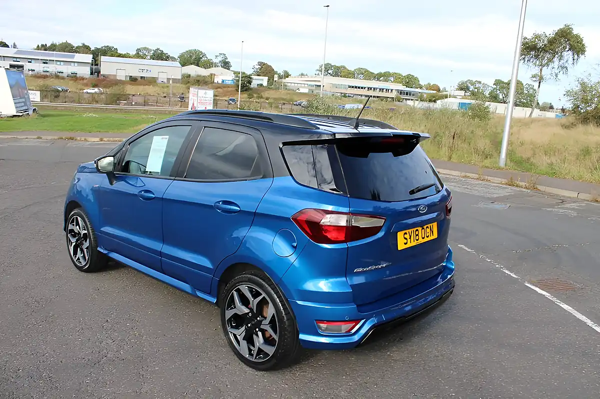 Used 2018 Ford Ecosport ST-Line Blue - Interior and Exterior details 9