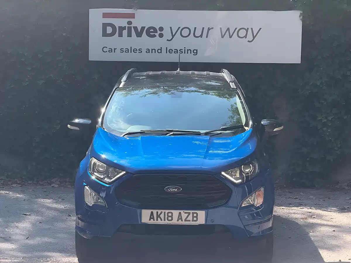 Used 2018 Ford Ecosport ST-Line Blue - Interior and Exterior details 2