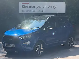 Used 2018 Ford Ecosport ST-Line Blue - Interior and Exterior details 3