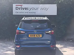 Used 2018 Ford Ecosport ST-Line Blue - Interior and Exterior details 4