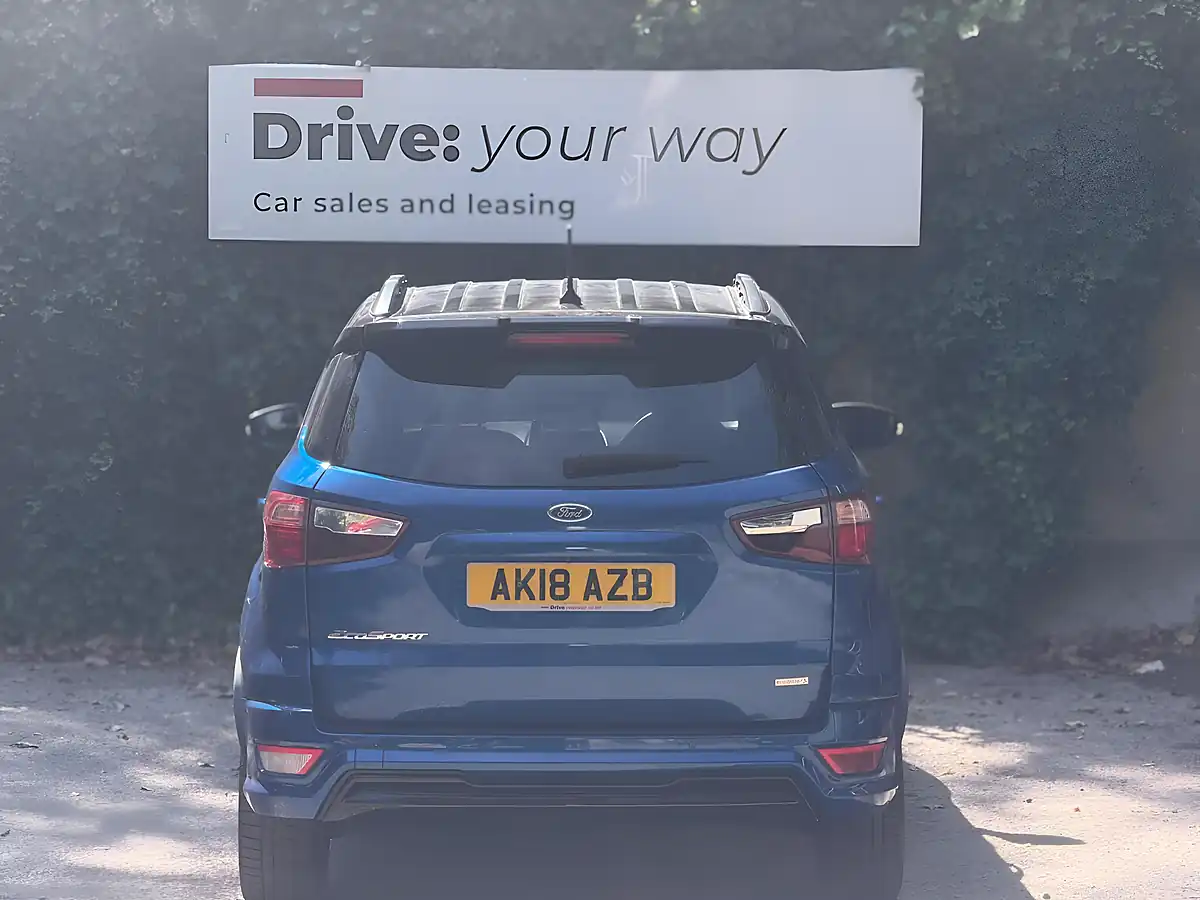 Used 2018 Ford Ecosport ST-Line Blue - Interior and Exterior details 4