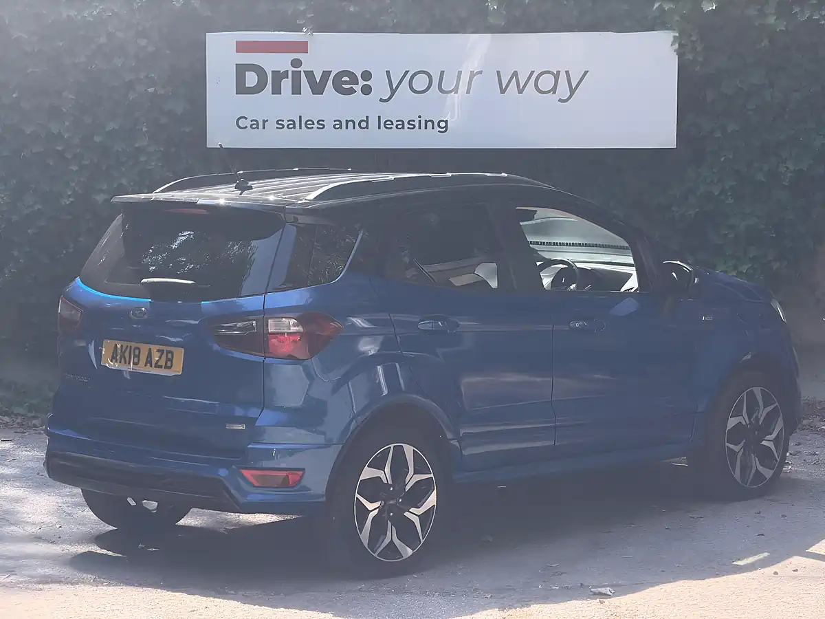 Used 2018 Ford Ecosport ST-Line Blue - Interior and Exterior details 5