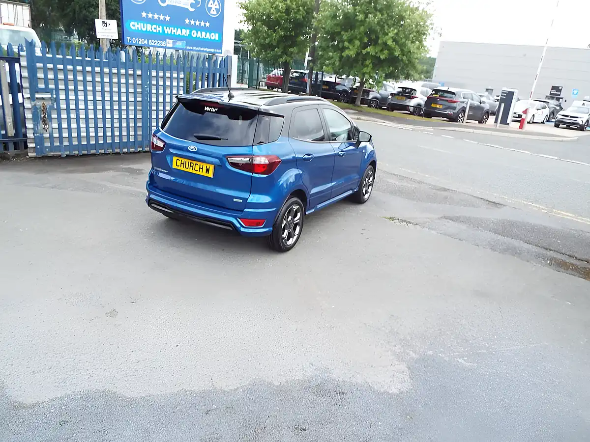 Used 2018 Ford Ecosport ST-Line Blue - Interior and Exterior details 17