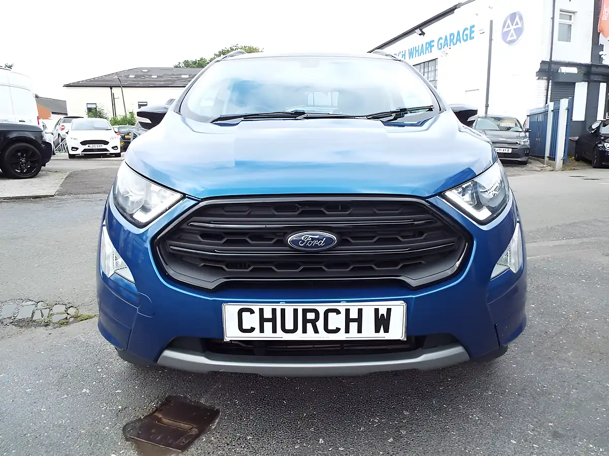 Used 2018 Ford Ecosport ST-Line Blue - Interior and Exterior details 2