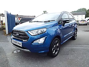 Used 2018 Ford Ecosport ST-Line Blue - Interior and Exterior details 3
