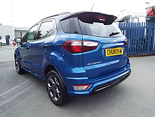 Used 2018 Ford Ecosport ST-Line Blue - Interior and Exterior details 5