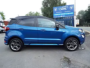 Used 2018 Ford Ecosport ST-Line Blue - Interior and Exterior details 9