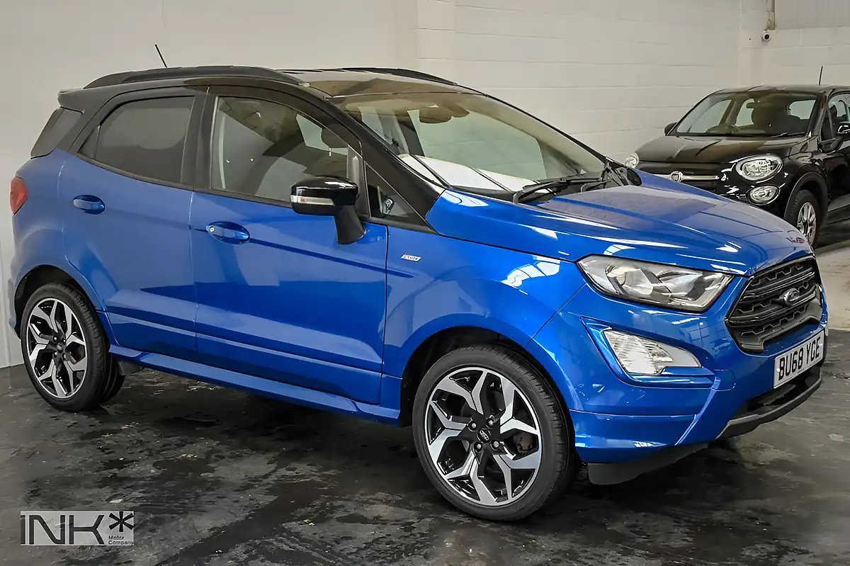 Used 2018 Ford Ecosport ST-Line Blue - Interior and Exterior details 3