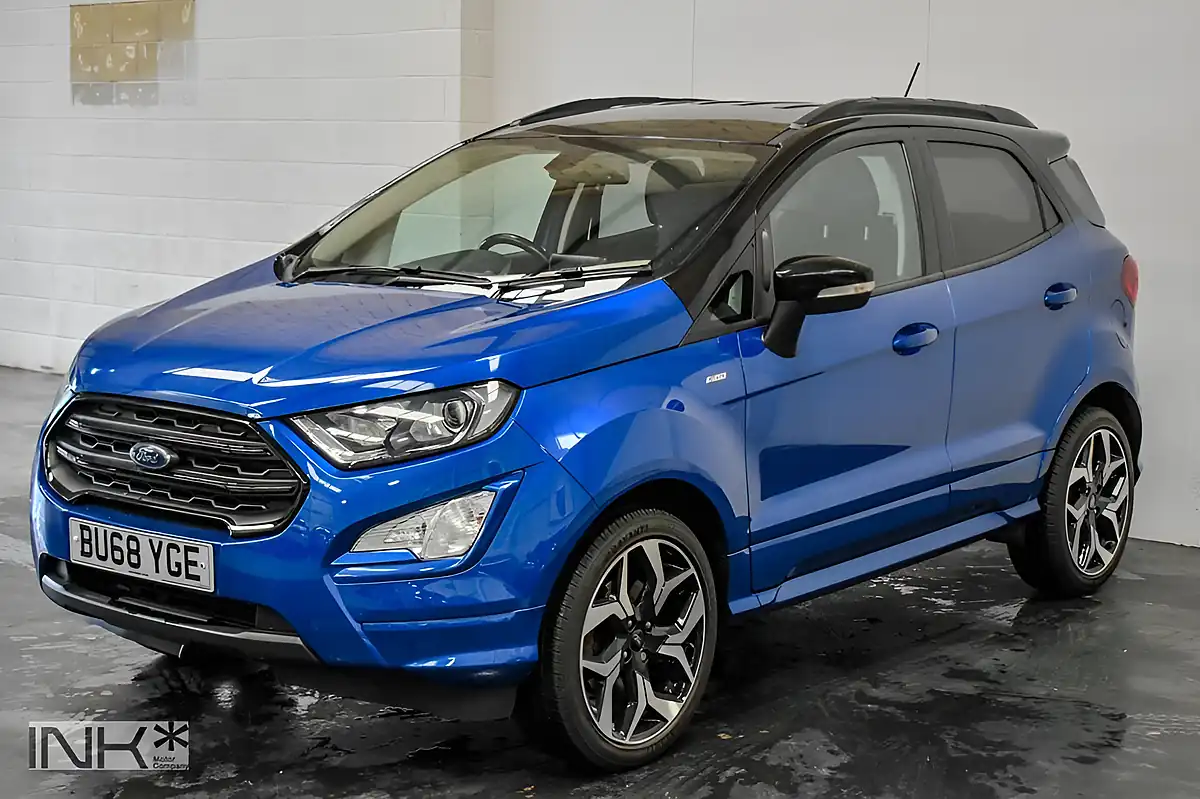 Used 2018 Ford Ecosport ST-Line Blue - Interior and Exterior details 5