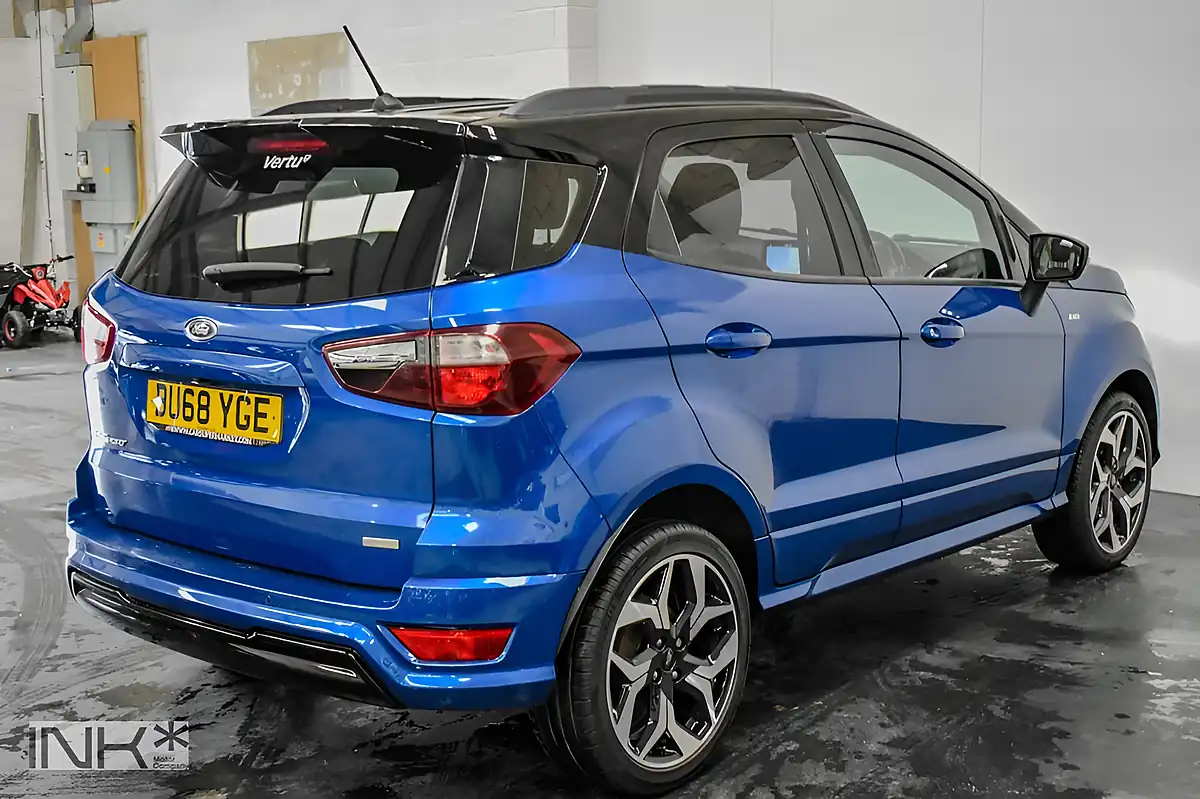 Used 2018 Ford Ecosport ST-Line Blue - Interior and Exterior details 6