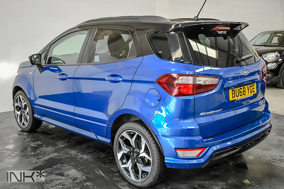 Used 2018 Ford Ecosport ST-Line Blue - Interior and Exterior details 8