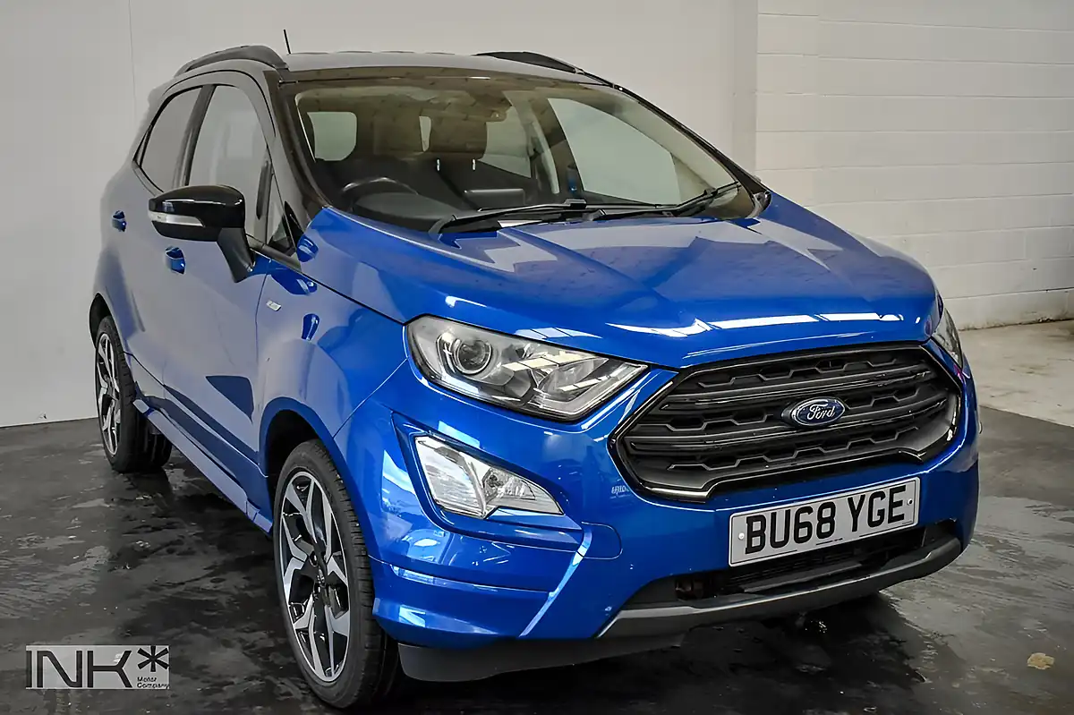 Used 2018 Ford Ecosport ST-Line Blue - Interior and Exterior details 9