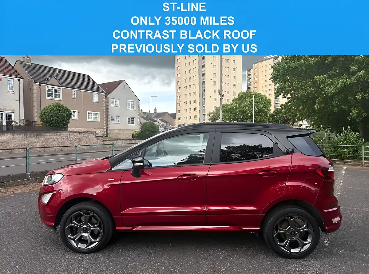 Used 2018 Ford Ecosport ST-Line Red - Front View