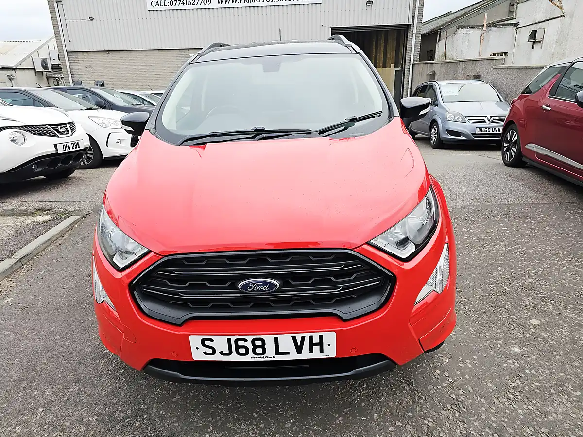 Used 2018 Ford Ecosport ST-Line Red - Front View