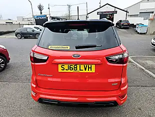 Used 2018 Ford Ecosport ST-Line Red - Interior and Exterior details 4