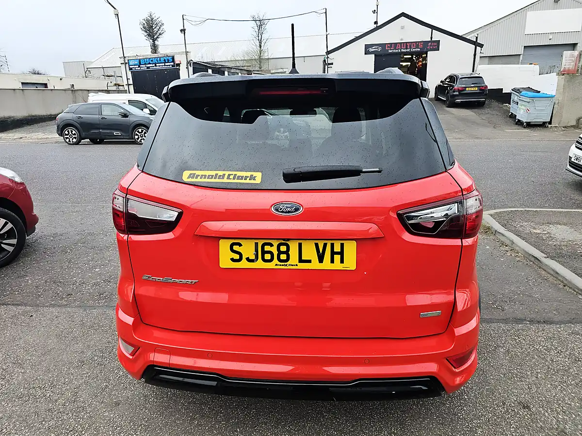 Used 2018 Ford Ecosport ST-Line Red - Interior and Exterior details 4