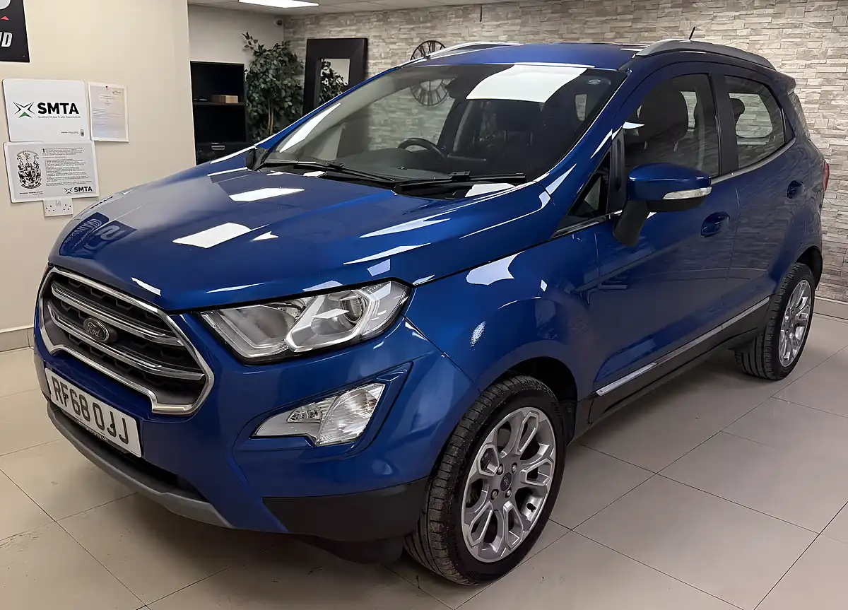 Used 2018 Ford Ecosport Titanium Blue - Interior and Exterior details 2