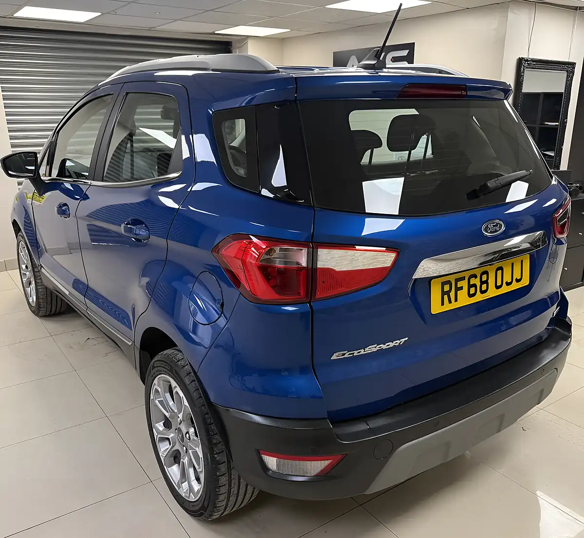 Used 2018 Ford Ecosport Titanium Blue - Interior and Exterior details 3