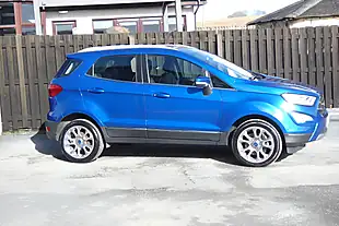 Used 2018 Ford Ecosport Titanium Blue - Interior and Exterior details 2
