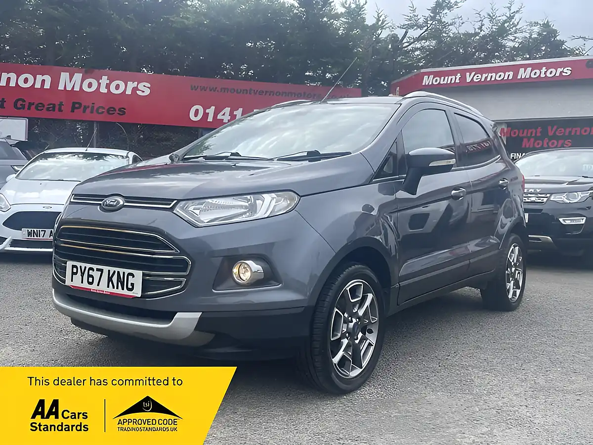 Used 2018 Ford Ecosport Titanium Grey - Front View