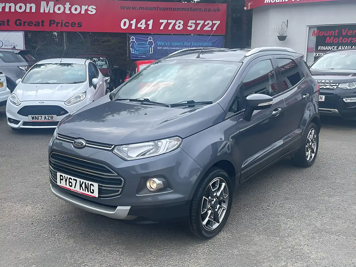 Used 2018 Ford Ecosport Titanium Grey - Interior and Exterior details 2