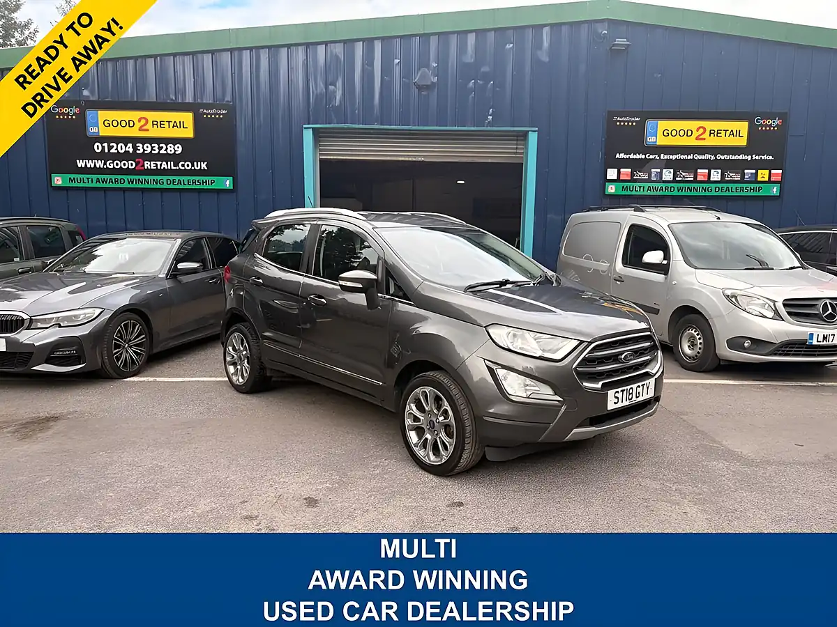 Used 2018 Ford Ecosport Titanium Grey - Front View