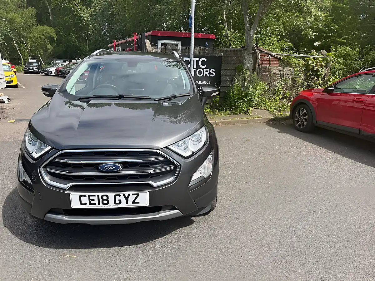 Used 2018 Ford Ecosport Titanium Grey - Front View