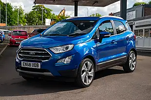 Used 2018 Ford Ecosport Titanium Lightning Blue - Interior and Exterior details 4