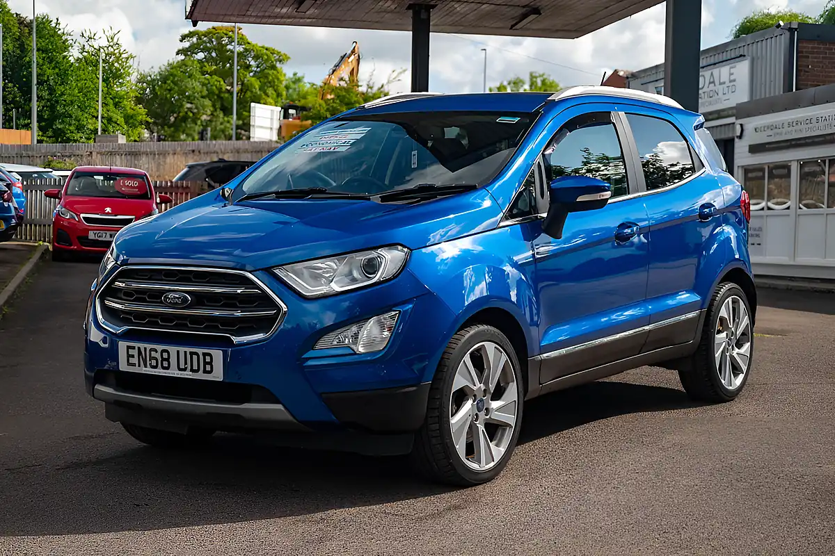 Used 2018 Ford Ecosport Titanium Lightning Blue - Interior and Exterior details 4