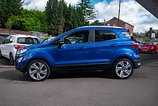 Used 2018 Ford Ecosport Titanium Lightning Blue - Interior and Exterior details 5