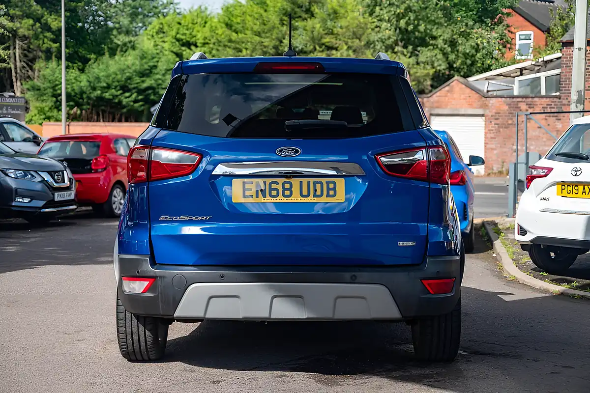Used 2018 Ford Ecosport Titanium Lightning Blue - Interior and Exterior details 7