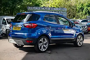 Used 2018 Ford Ecosport Titanium Lightning Blue - Interior and Exterior details 8