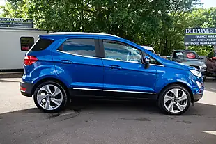 Used 2018 Ford Ecosport Titanium Lightning Blue - Interior and Exterior details 9