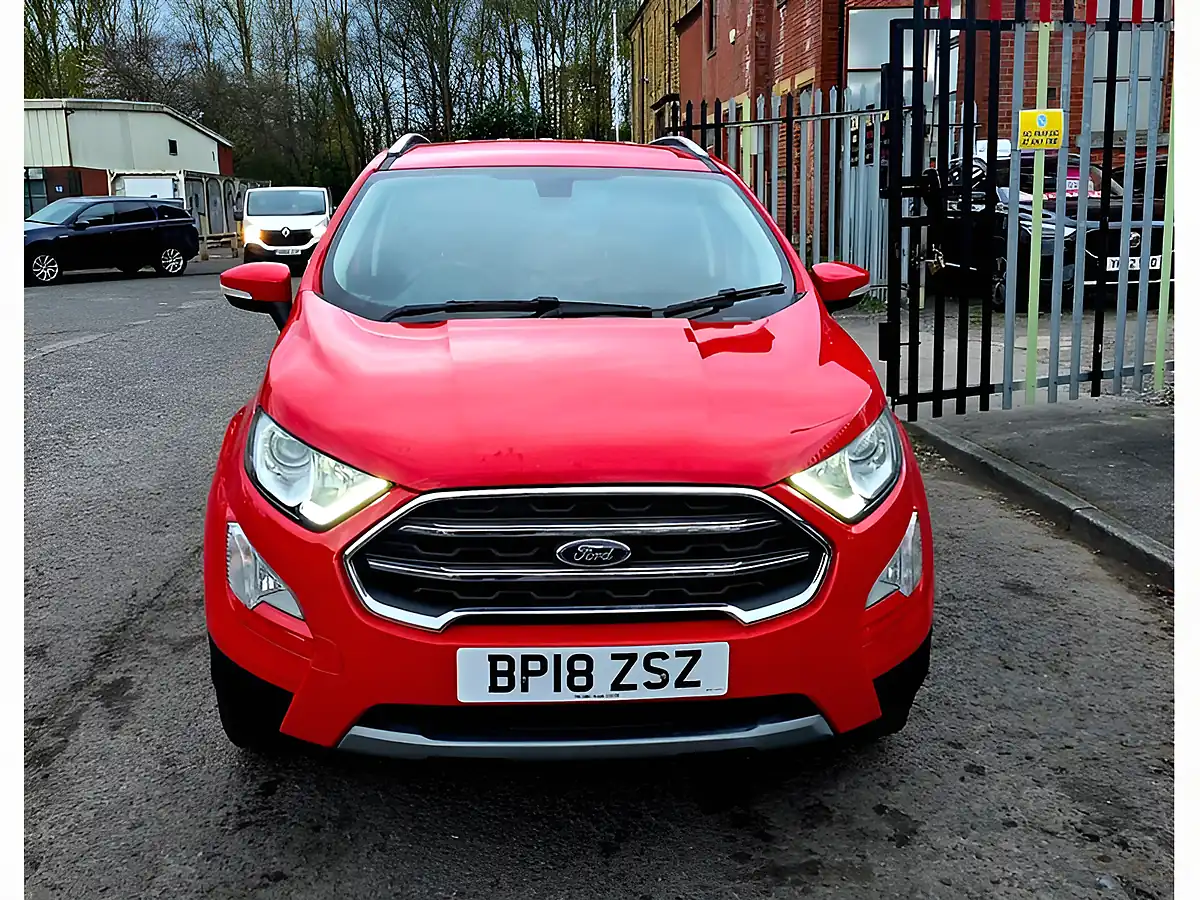 Used 2018 Ford Ecosport Titanium Red - Front View