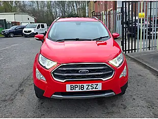 Used 2018 Ford Ecosport Titanium Red - Interior and Exterior details 2