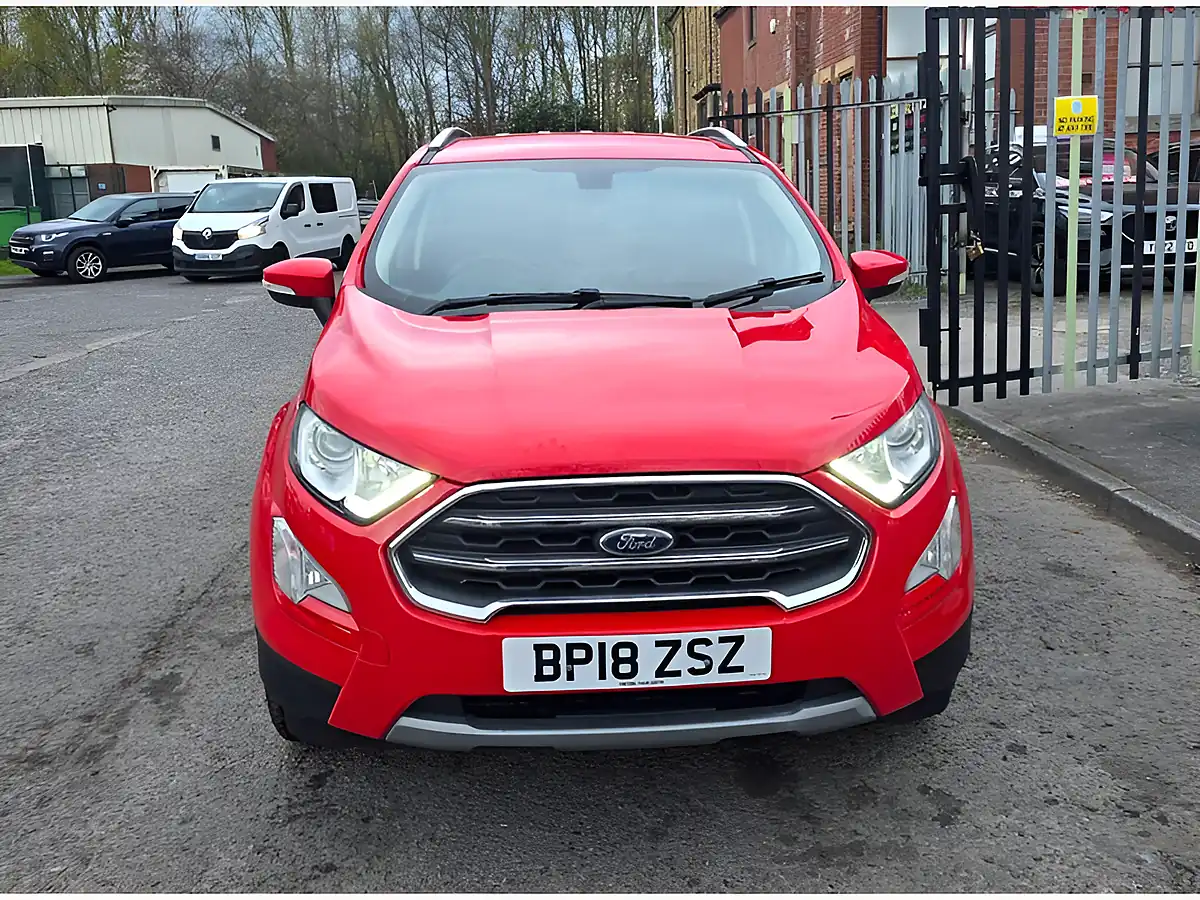 Used 2018 Ford Ecosport Titanium Red - Interior and Exterior details 2