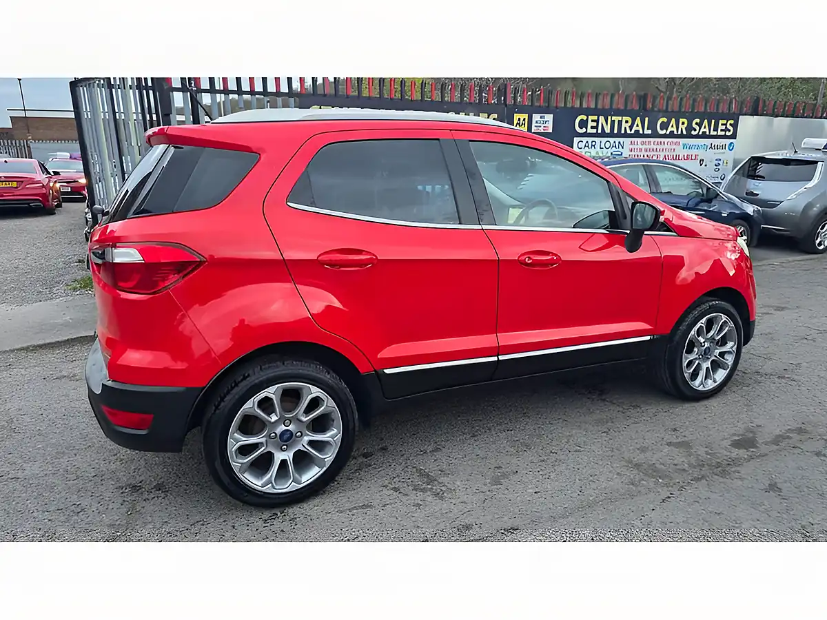 Used 2018 Ford Ecosport Titanium Red - Interior and Exterior details 8