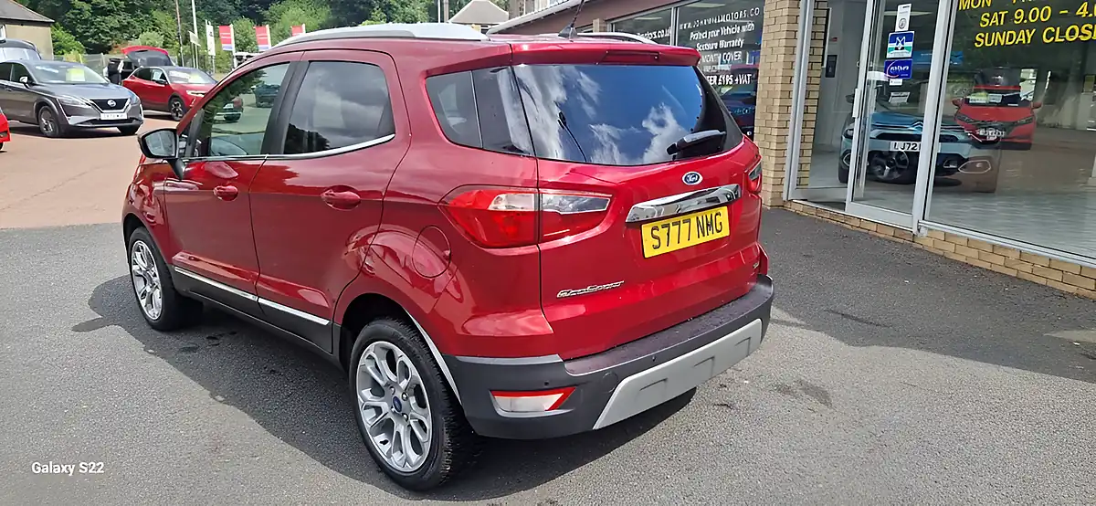 Used 2018 Ford Ecosport Titanium Red - Interior and Exterior details 10