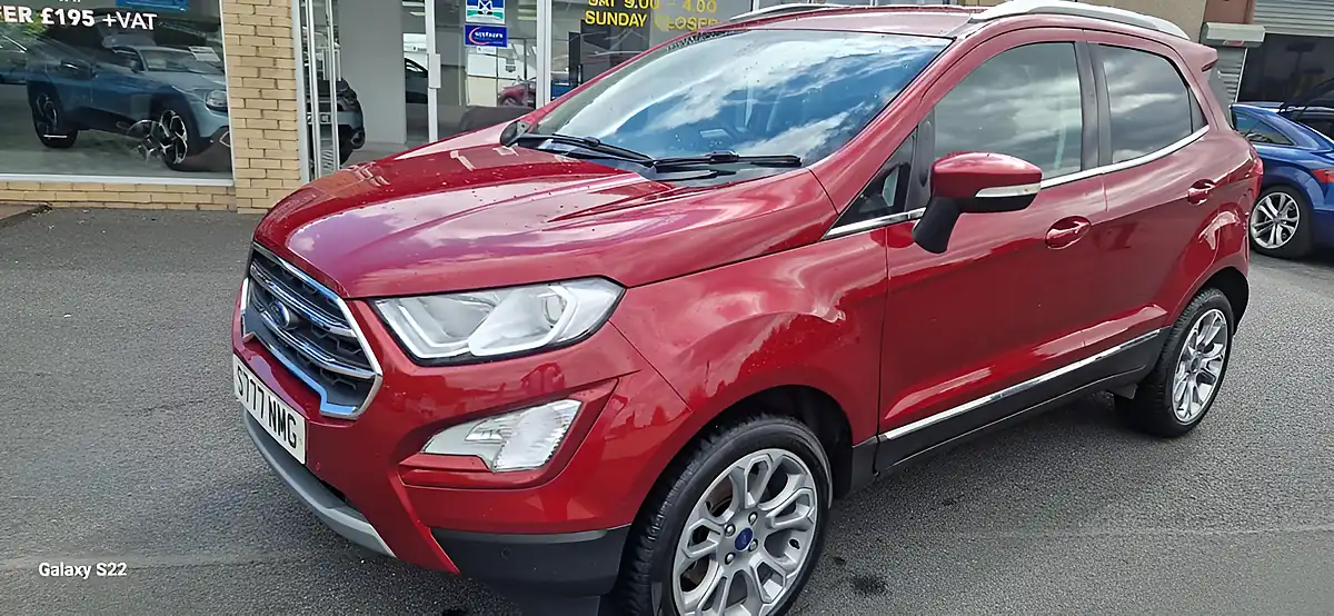 Used 2018 Ford Ecosport Titanium Red - Interior and Exterior details 16