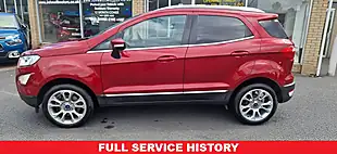 Used 2018 Ford Ecosport Titanium Red - Interior and Exterior details 2