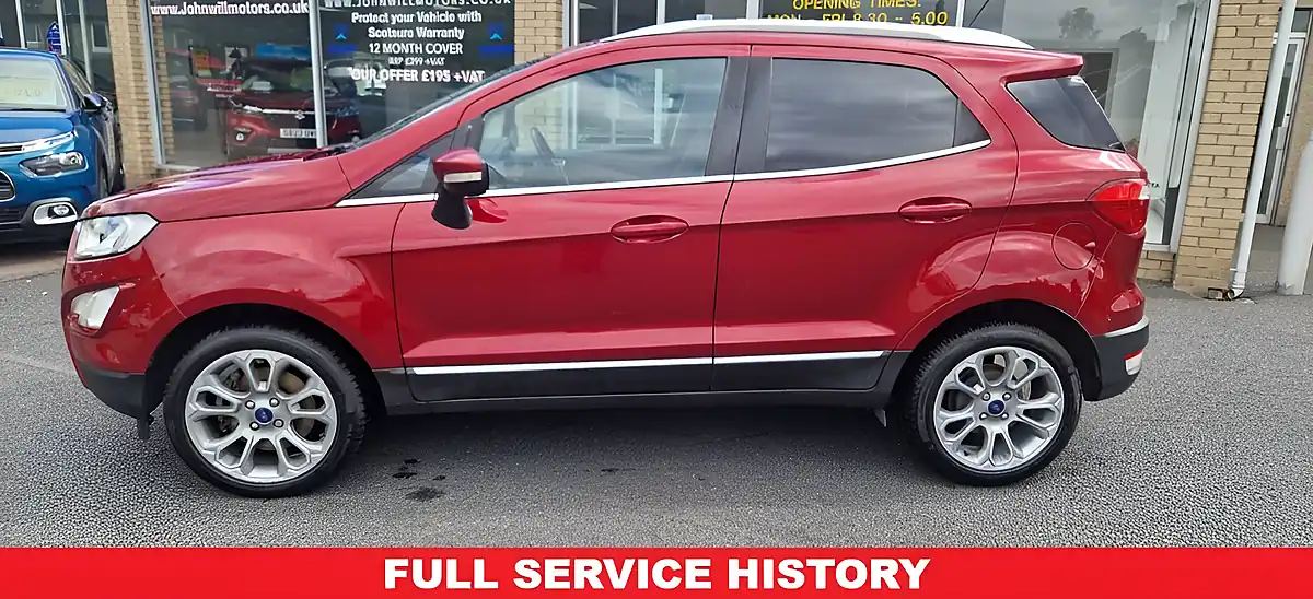 Used 2018 Ford Ecosport Titanium Red - Interior and Exterior details 2