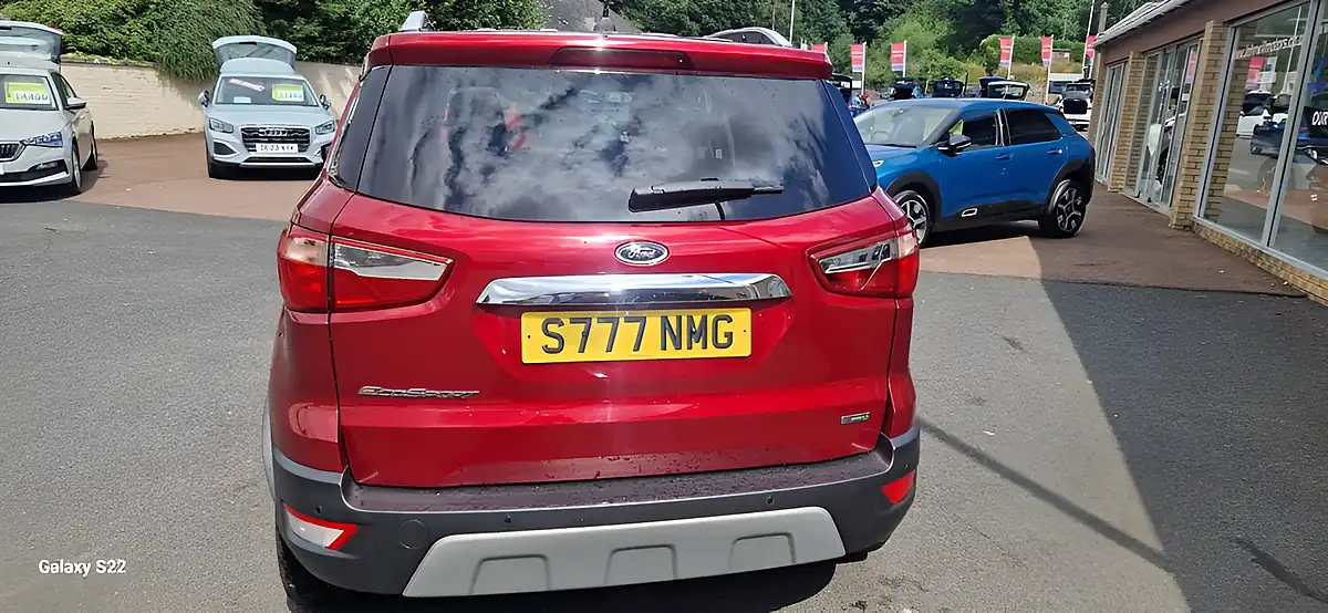 Used 2018 Ford Ecosport Titanium Red - Interior and Exterior details 4