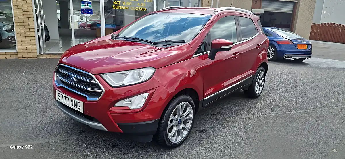 Used 2018 Ford Ecosport Titanium Red - Interior and Exterior details 6