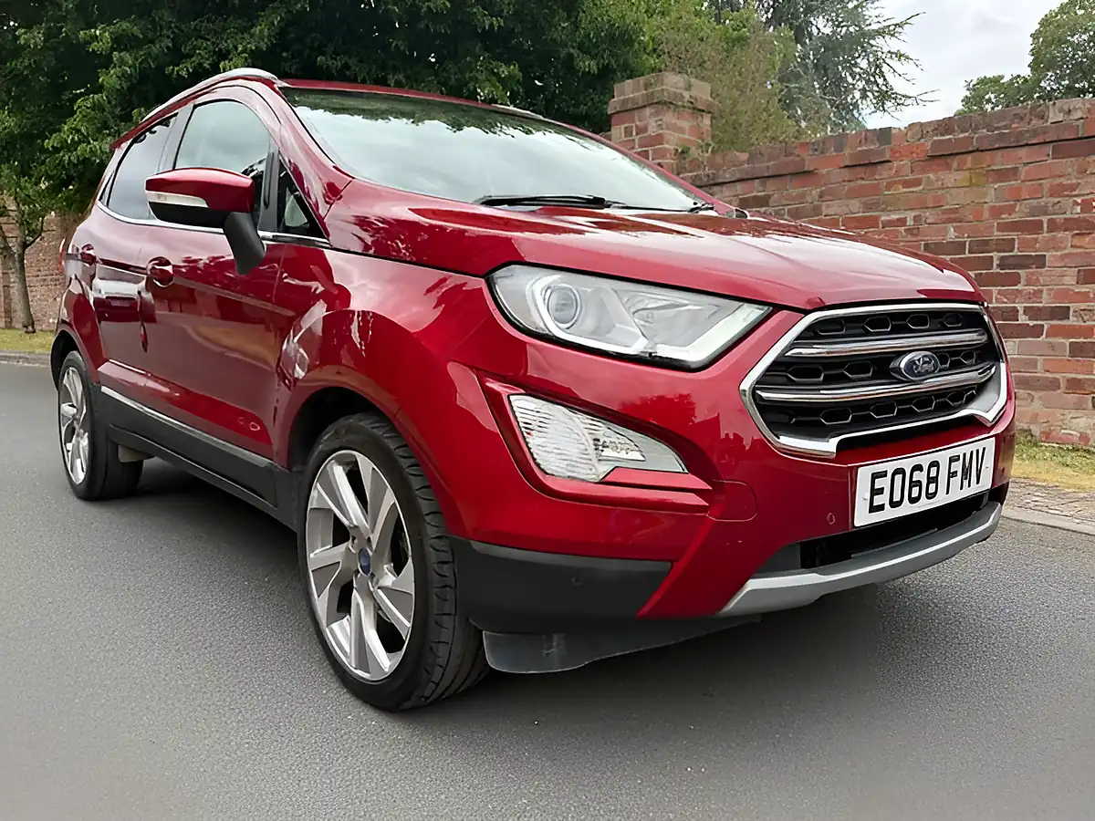 Used 2018 Ford Ecosport Titanium Red - Interior and Exterior details 2