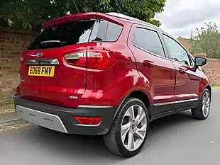 Used 2018 Ford Ecosport Titanium Red - Interior and Exterior details 4