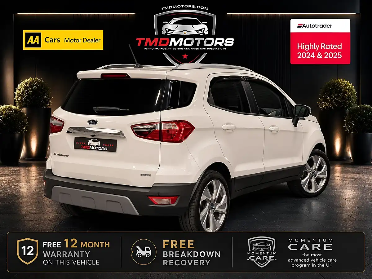 Used 2018 Ford Ecosport Titanium White - Interior and Exterior details 7