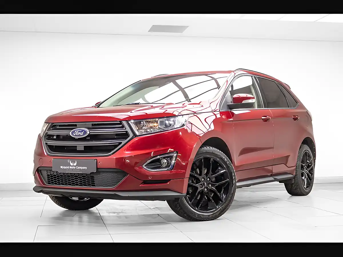 Used 2018 Ford Edge Sport Red - Front View