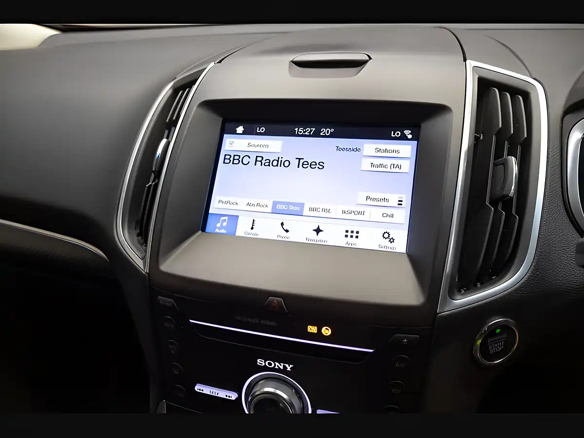 Used 2018 Ford Edge Sport Red - Interior and Exterior details 13